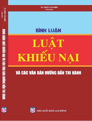  Sách Bình luận Luật Khiếu nại và các văn bản hướng dẫn thực hiện